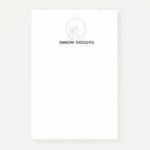 Post-it® Réflexions aléatoires Afro