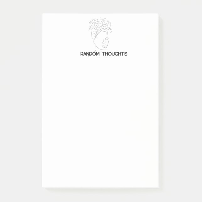 Post-it® Réflexions aléatoires Notes post-it (Devant)