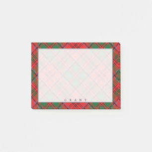 Post-it® Regal Scottish Clan Grant Tartan