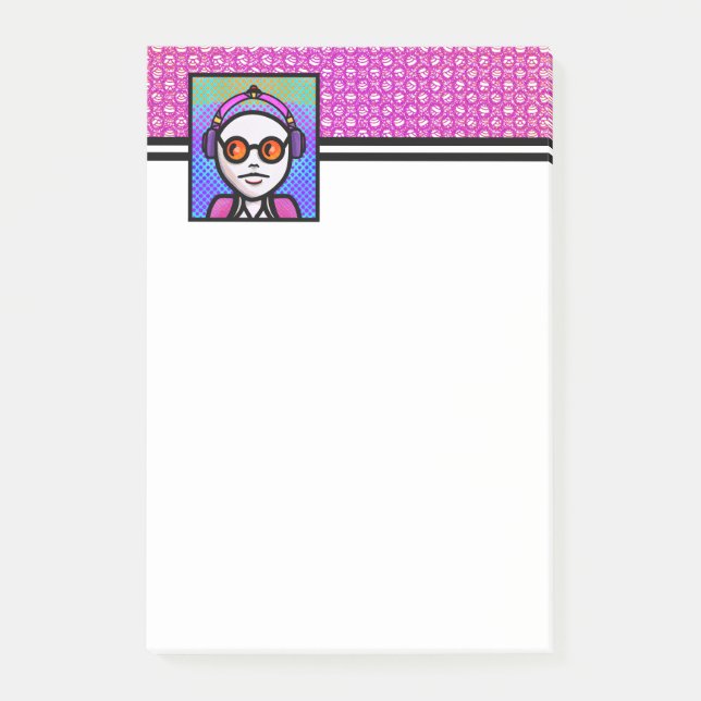 Post-it® Regarde Voir dans les nuances (Devant)