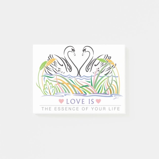 Post-it® Règles d'amour (Devant)