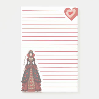 Post-it® Reine de Cœur Lignée