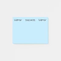Remarques Blue Music Notes