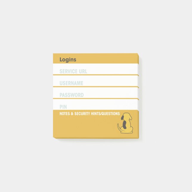 Post-it® Remarques de connexion Sticky (Devant)