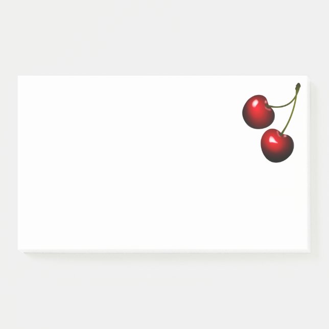 Post-it® Remarques Sticky Cherry (Devant)