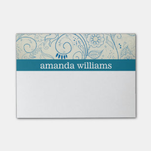 Post-it® Remous bleus