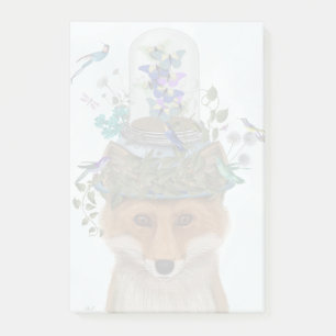 Post-it® Renard avec papillon Bell Jar