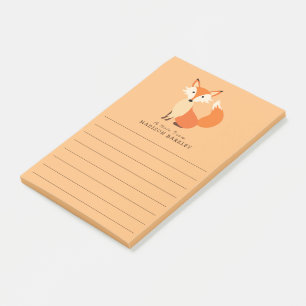 Post-it® Renard Kid's Jolies Animaux de la Forêt