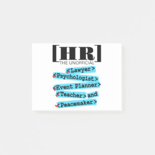 Post-it® Ressources humaines RH non officielles amusantes