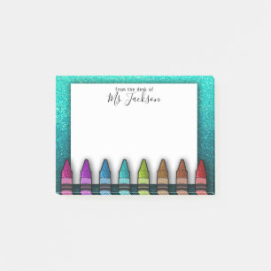 Post-it® Retour à l'école Parties scintillant arc-en-ciel d