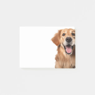 Post-it® Rétreiver doré Chien Animal de compagnie Animal aq