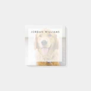 Post-it® Retriever d'or souriant