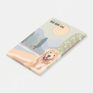 Post-it® RETRIEVER GOLDEN Notes collantes