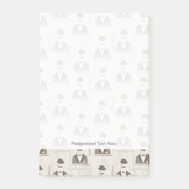 Post-it® Rétro motif pour l'homme (Devant)