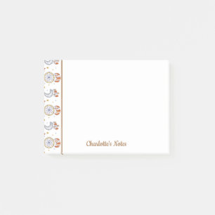 Post-it® Retro Whimsical Mandala Boho Nom du Motif