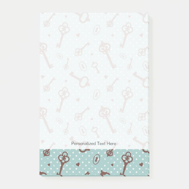 Post-it® Rétros clés de Valentine (Devant)