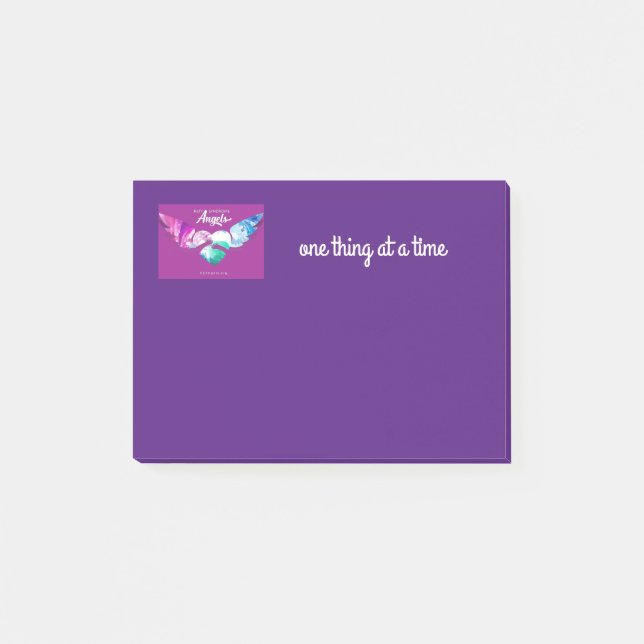 Post-it® Rett Syndrome Angels Stick Notes (Devant)