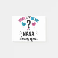 Révélation du sexe du bébé Rose ou Bleu Nana t'aim
