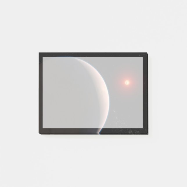 Post-it® Rocky Exoplanet Gj 486 B Orbitant Une Étoile Naine (Devant)