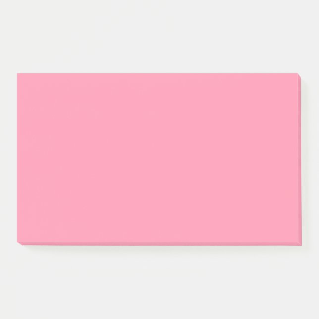 Post-it® Rose Baker-Miller (couleur solide) (Devant)
