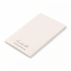 Rose clair monogramme | Minimaliste moderne Femini