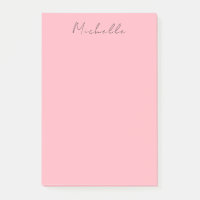 Rose Clair Professionnel Écriture Manuscrite Class