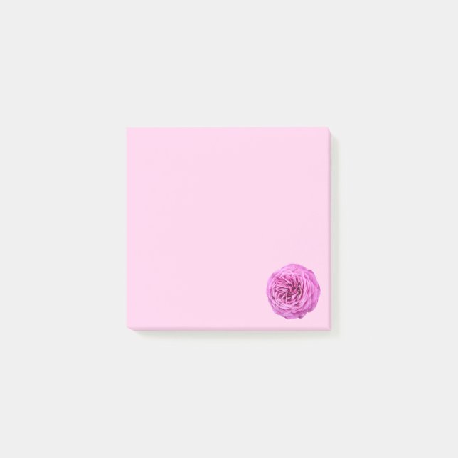 Post-it® Rose découpée rose vif (Devant)