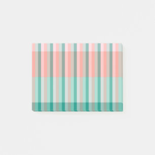 Post-it® Rose Pâle Abricot Ambre Yucca et Arbor Vert Trans