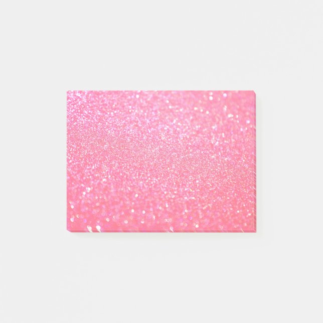 Post-it® Rose rayé (Devant)