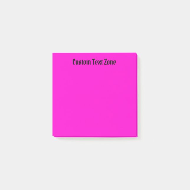 Post-it® Rose vif (Devant)