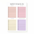 Rose violet Organisé des choses à faire