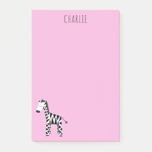 Post-it® rose zèbre