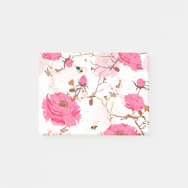 Post-it® Roses roses (Devant)