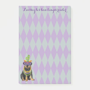 Post-it® Rottweiler de mardi gras