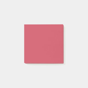 Post-it® Rouge brique (couleur solide)