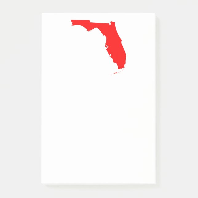 Post-it® Rouge Floride (Devant)