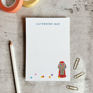 Post-it® Rouge Machine à gumball bonbon gomme à bulles