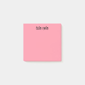 Post-it® Rouge pastel