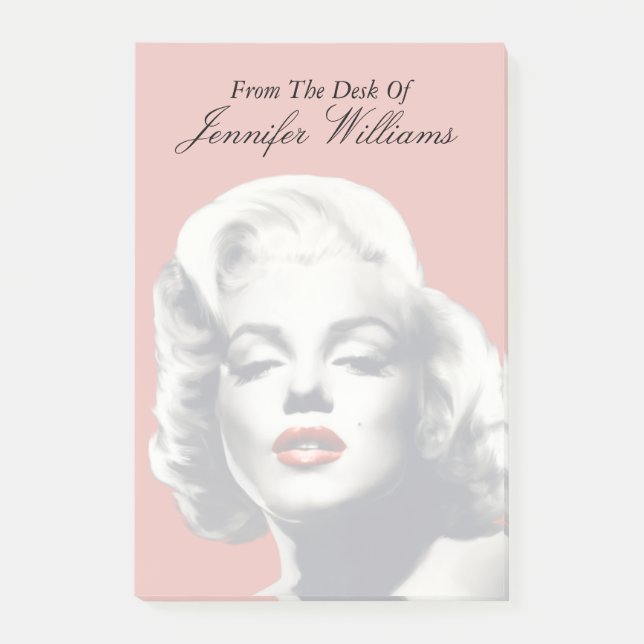 Post-it® Rouge sur les lèvres rouges Marilyn (Devant)
