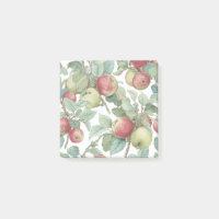 Rouge vert pomme Motif Aquarelle Russe