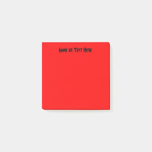 Post-it® Rouge vibrant (Devant)