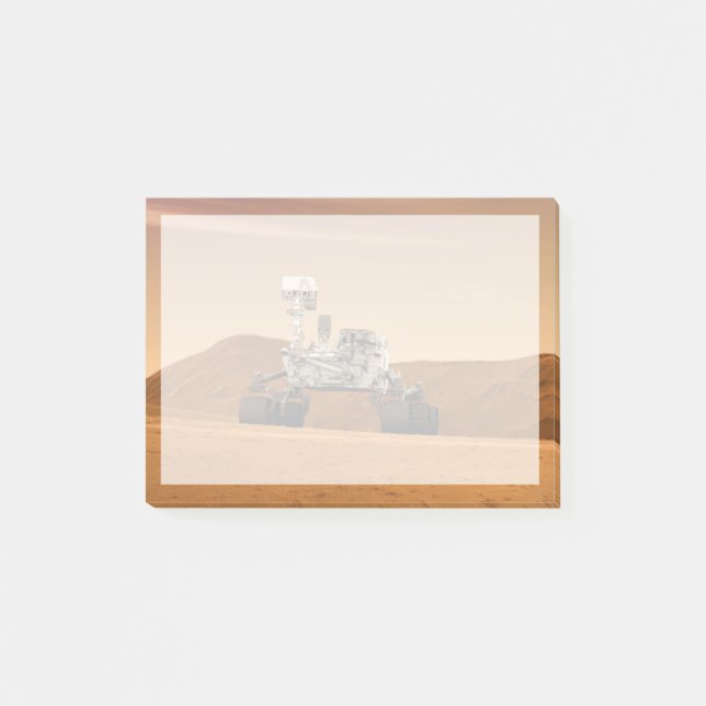 Post-it® Rover Curiosity Du Laboratoire Scientifique Mars.  (Devant)