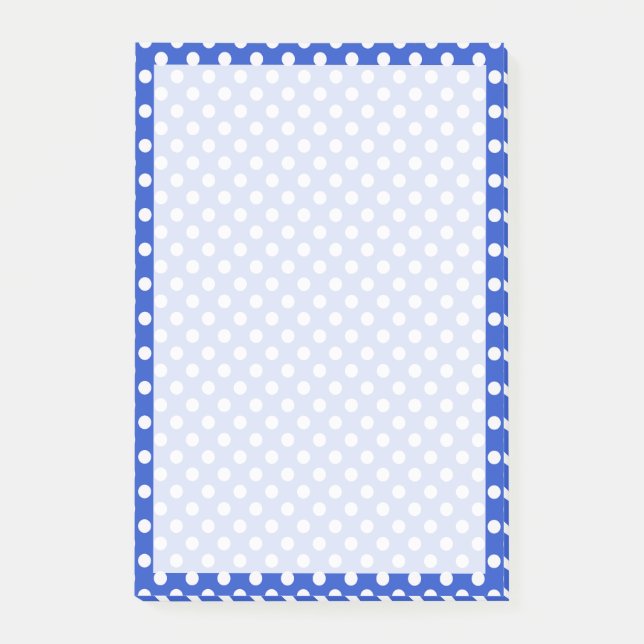 Post-it® Royal Blue Combination Pois par STaylor (Devant)
