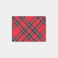 Royal Stewart tartan rouge noir plaid