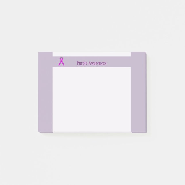 Post-it® Ruban standard violet par Kenneth Yoncich (Devant)