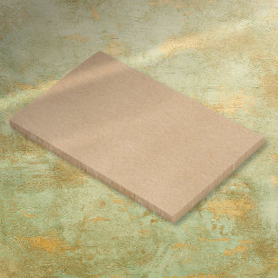 Post-it® Rustic Kraft Simple Élégant Bohème