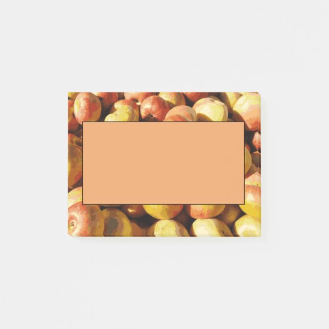 Post-it® Rustique Pastel Colorful Fall Apple Orchard Harves (Devant)