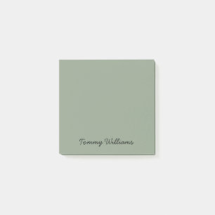 Post-it® Sage Vert minimaliste Professionnel Simple