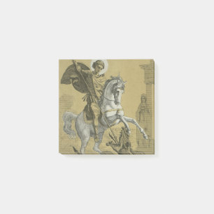 Post-it® Saint George – Premium "Sunburst Gold" Art