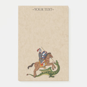 Post-it® Saint-Georges romain et le Dragon